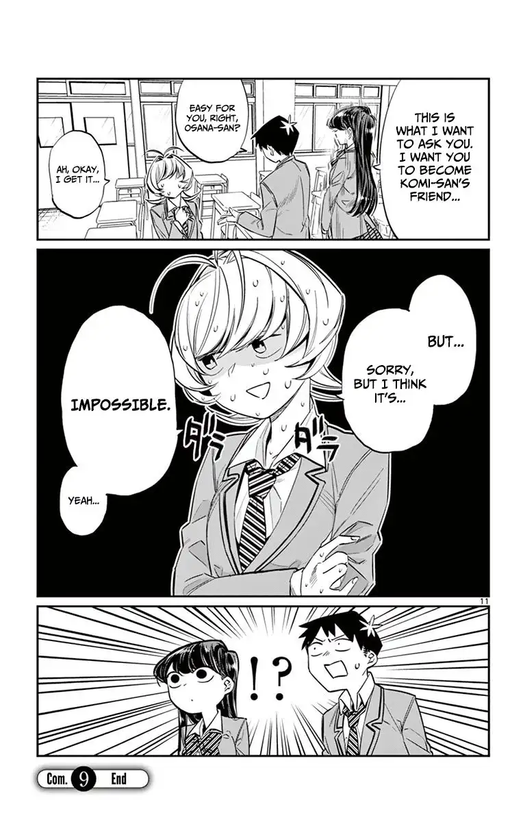 Komi-san wa Komyushou Desu Chapter 9 11